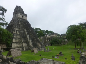 A temple in Tikal
